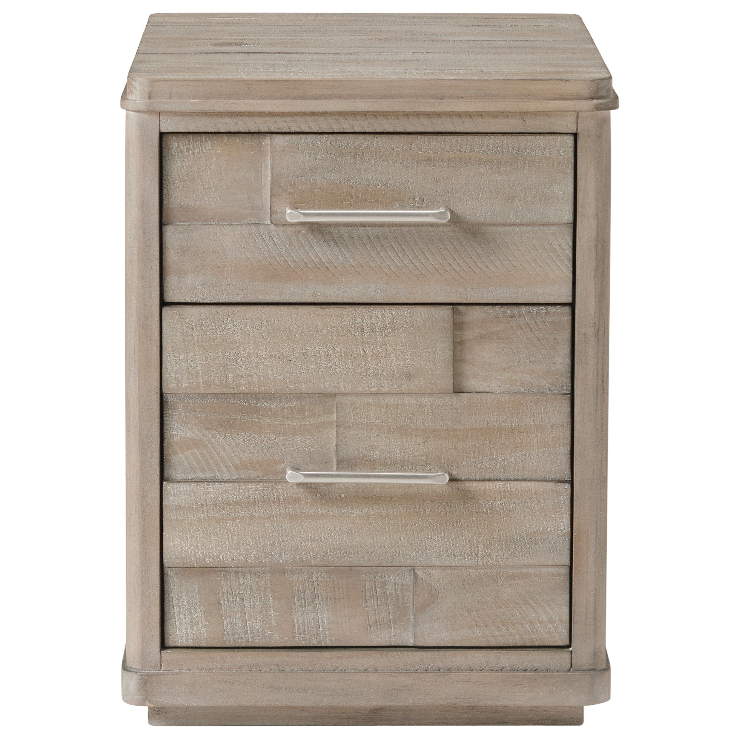 Riverside Furniture Intrigue 39334 Contemporary Rustic Mobile File Cabinet O Dunk O Bright Furniture File Cabinets