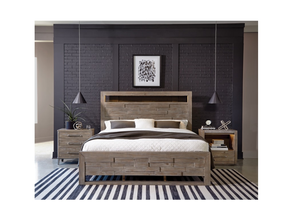 Riverside Furniture IntrigueKing Low Profile Bed