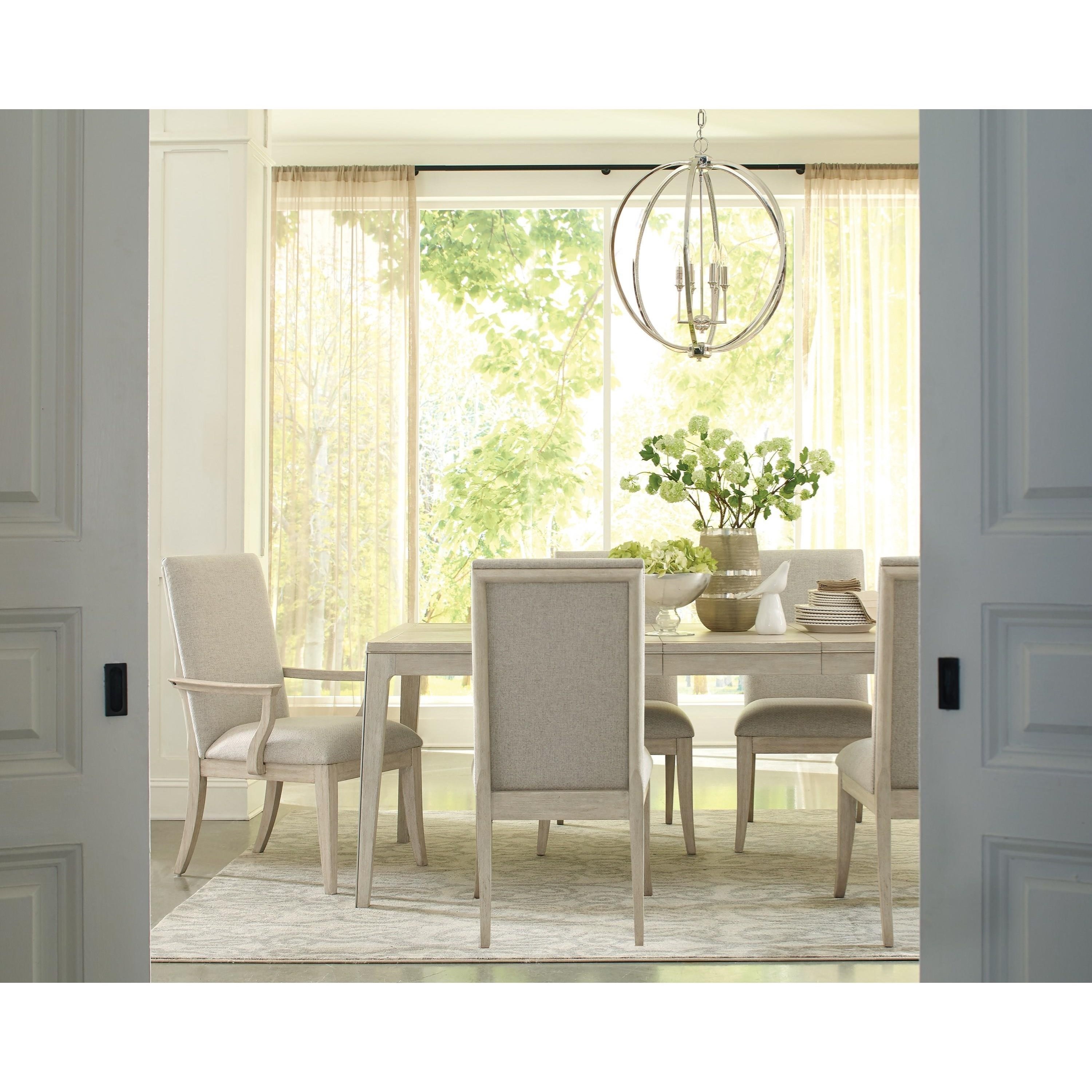 Riverside Furniture Lilly 45946 Transitional Upholstered Arm Chair