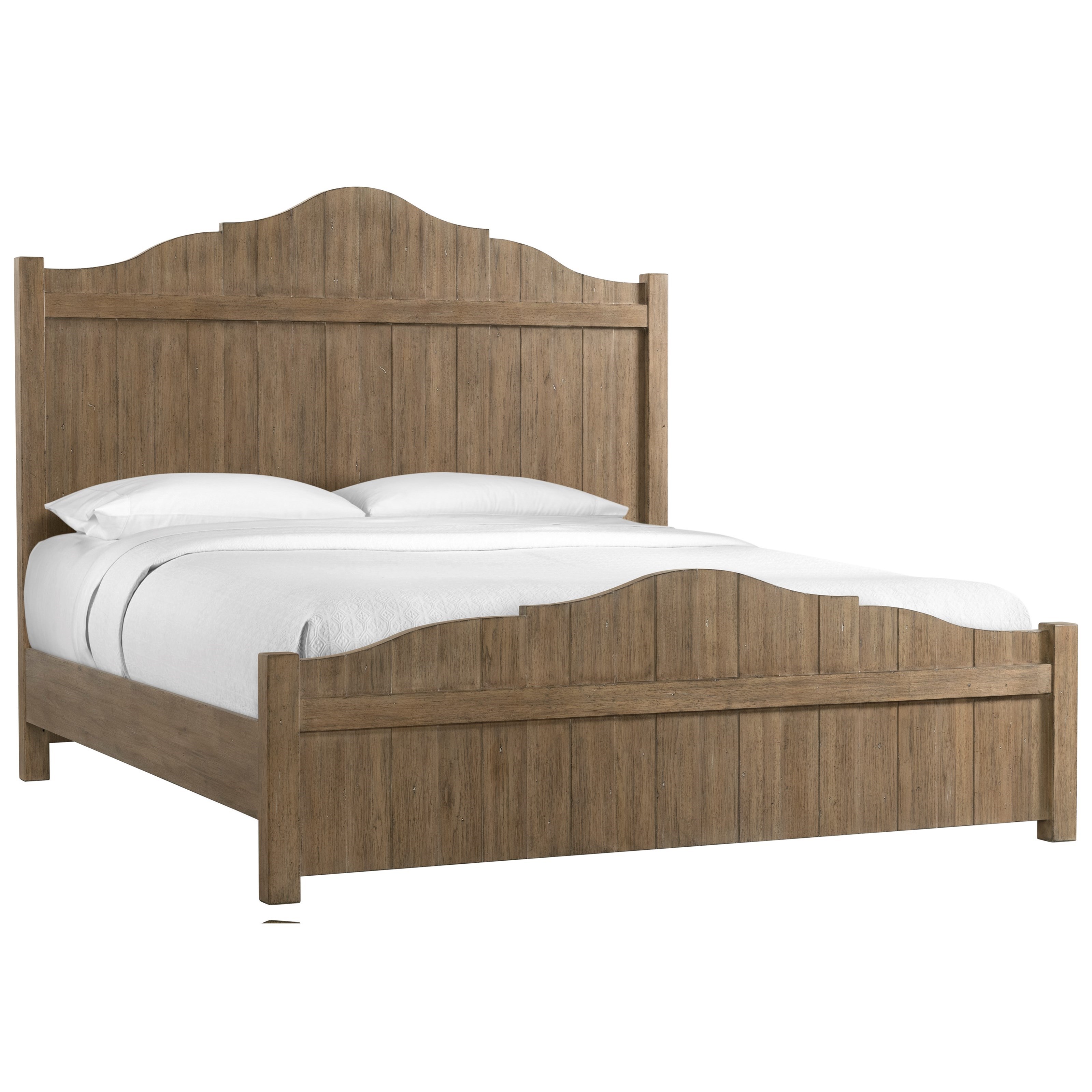 Riverside Furniture Madison Farmhouse Queen Panel Bed Dunk