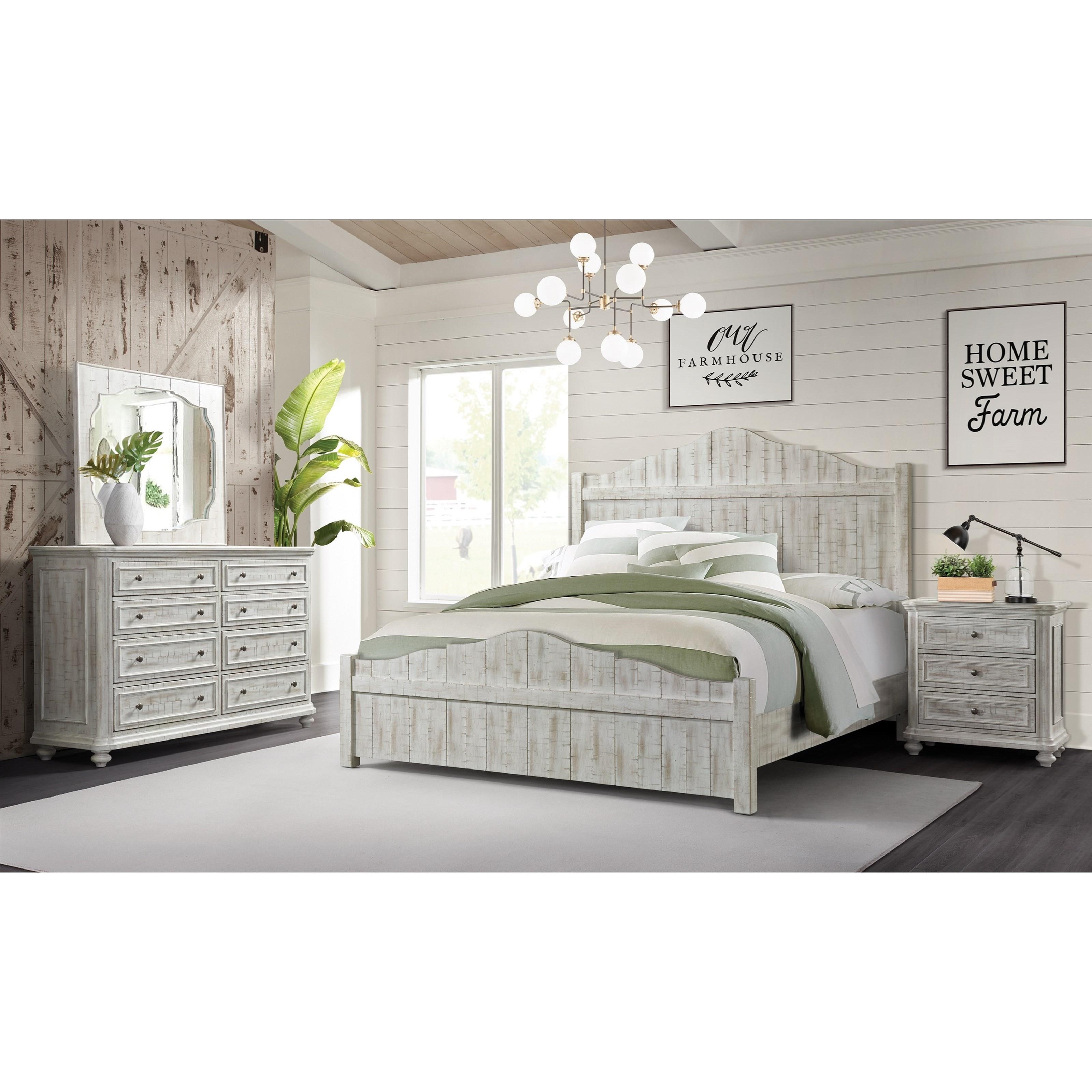 Riverside Furniture Madison Farmhouse 8 Drawer Dresser Value