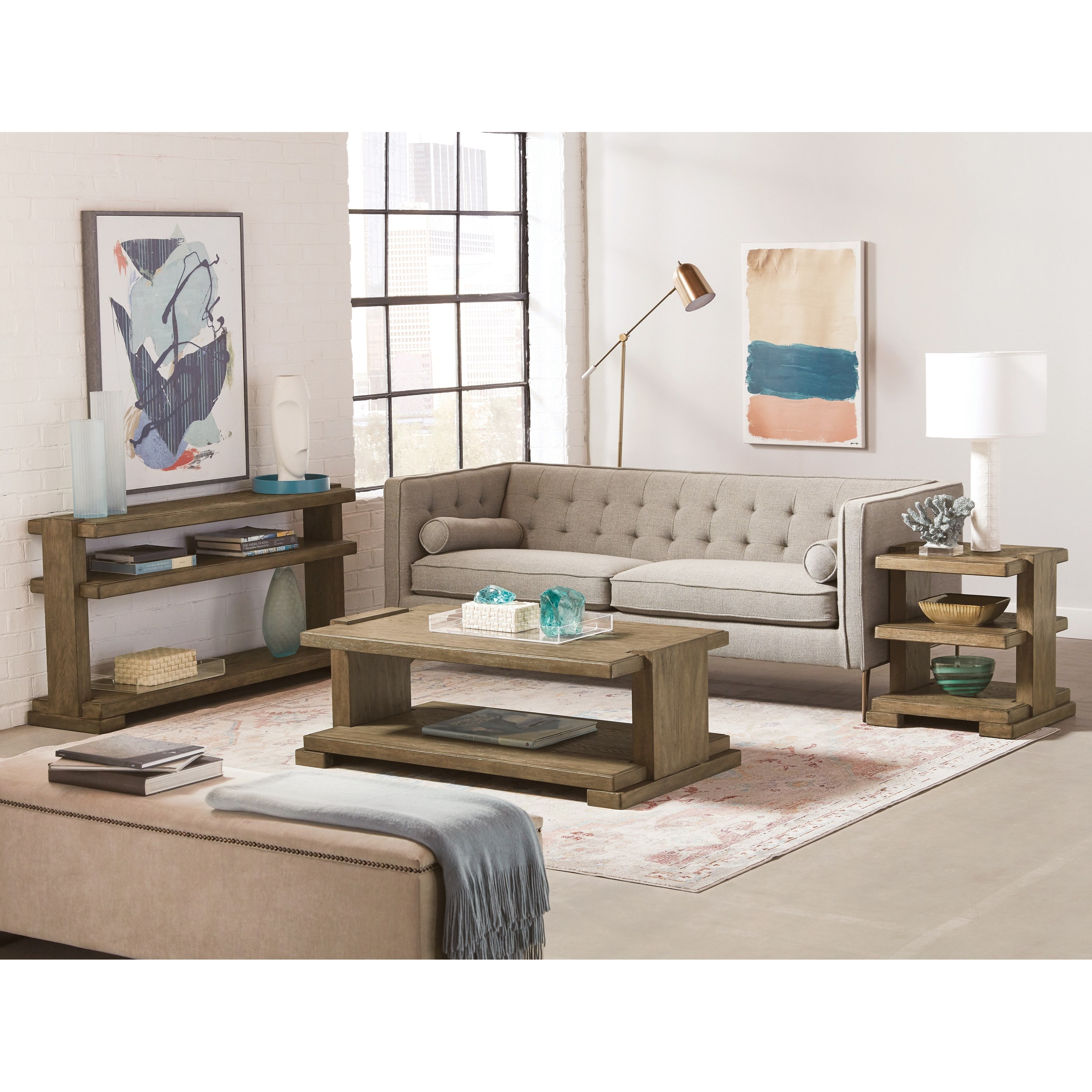 Riverside Furniture Milton Park Rustic Sofa Table Jacksonville Furniture Mart Sofa Tables Consoles