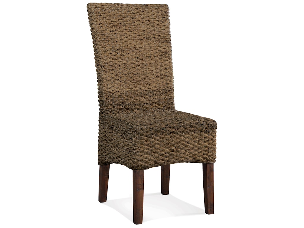 mixnmatch chairs woven leaf side chair