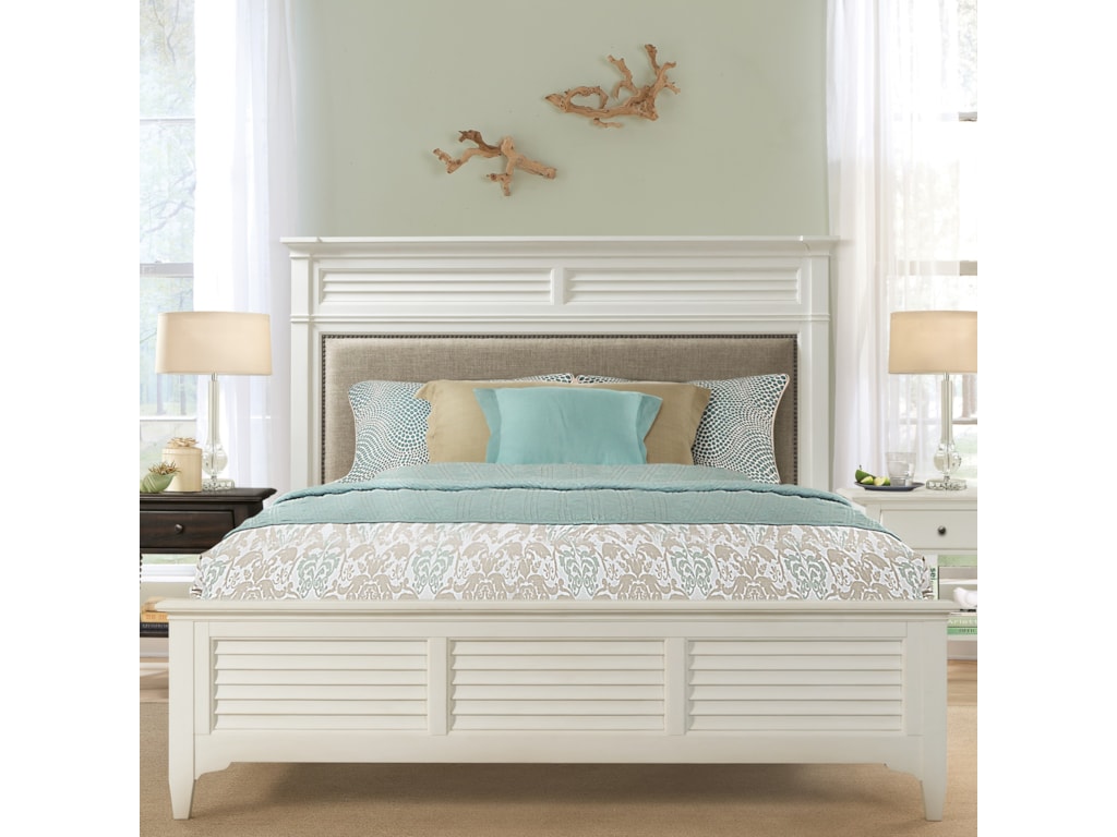 Riverside Furniture MyraQueen Upholstered Bed