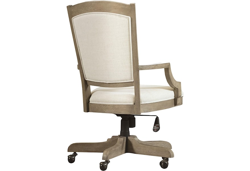 Riverside Furniture Myra Upholstered Desk Chair With Casters