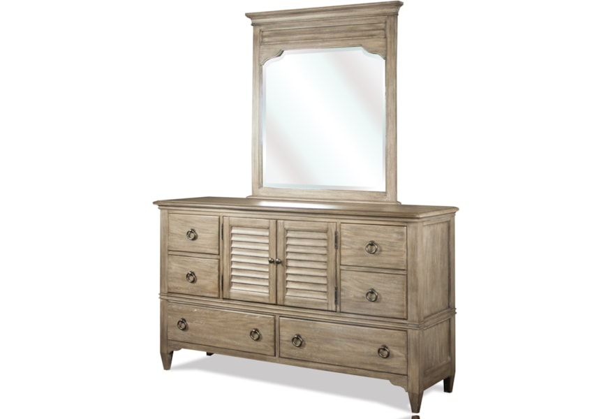 Myra Dresser And Mirror Combo