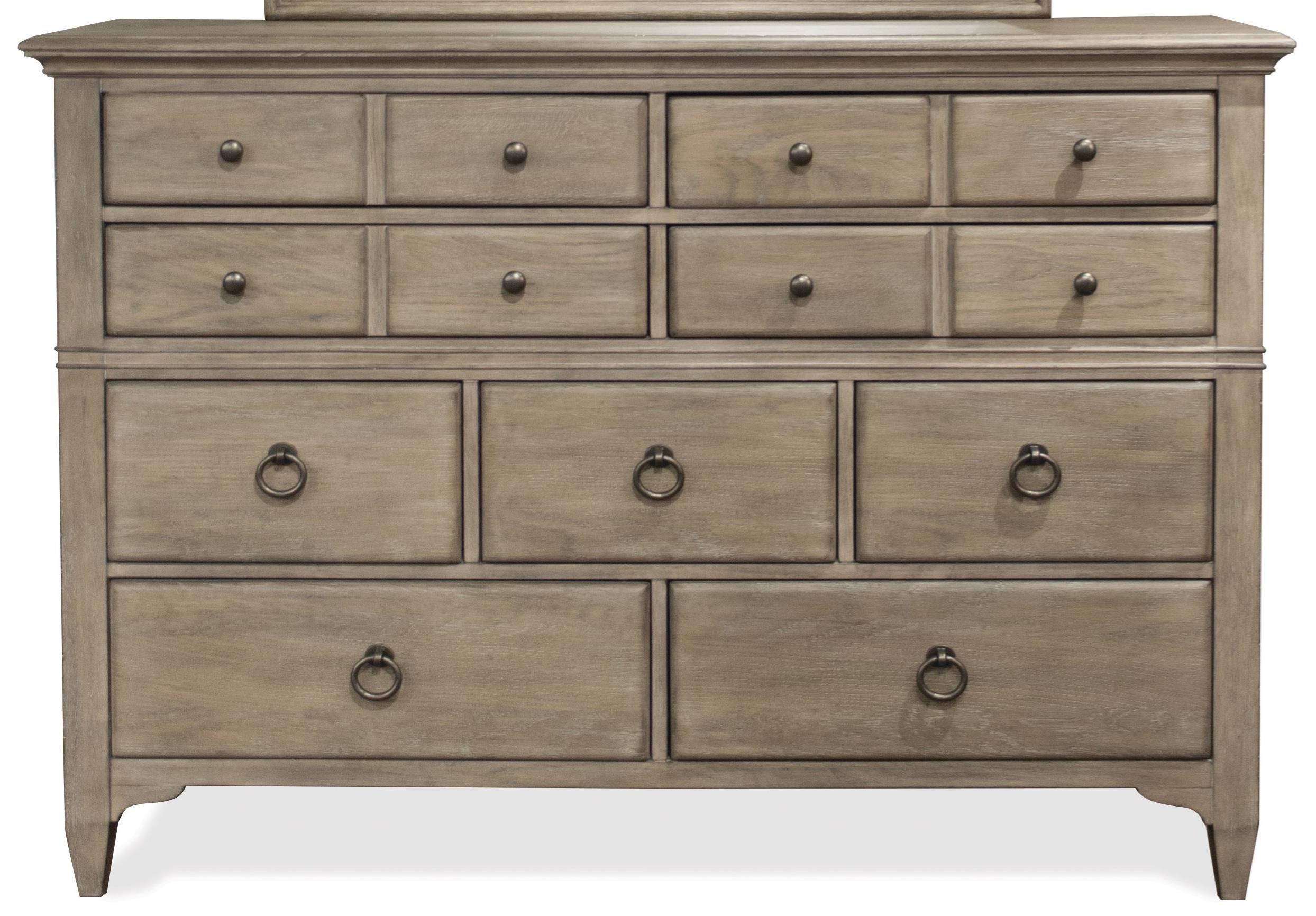 Riverside Furniture Myra 59462 9 Drawer Dresser With Cedar Veneer