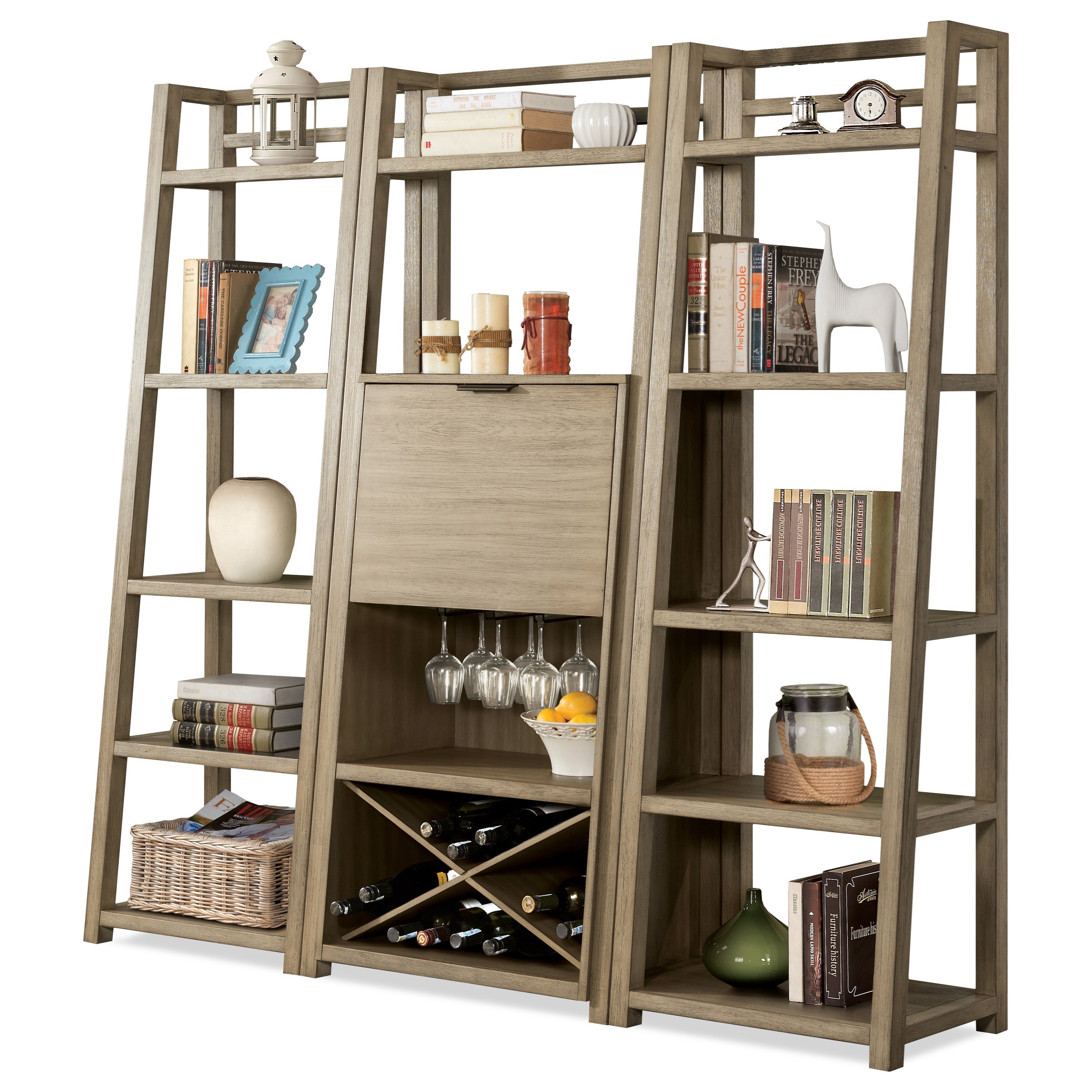 Riverside Furniture Perspectives 28139 Bar Cabinet With Wine