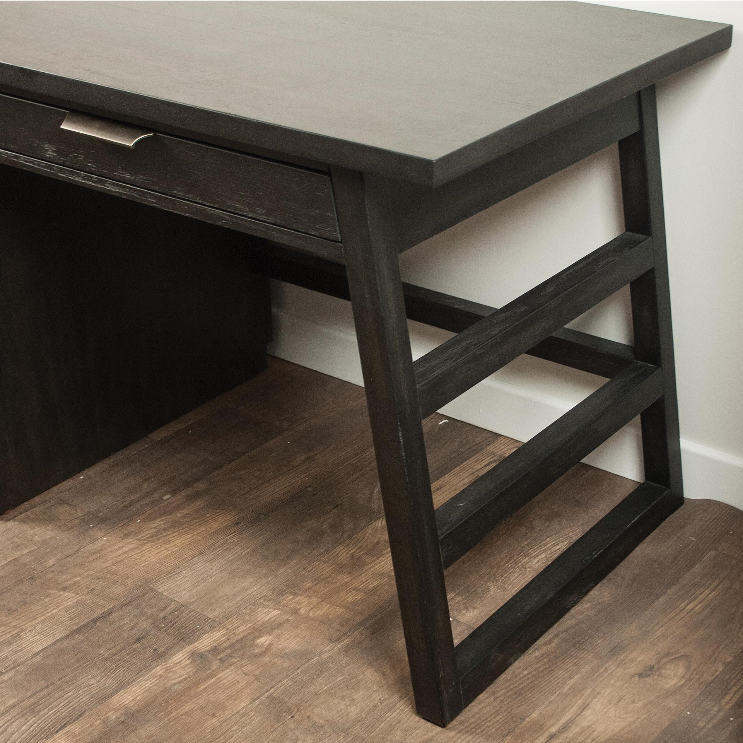 Riverside Furniture Perspectives Single Pedestal Desk With Outlet Bar In Top Panel Johnny Janosik Single Pedestal Desks