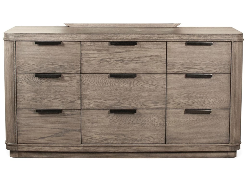 Riverside Furniture Precision 9 Drawer Dresser With Felt And Cedar