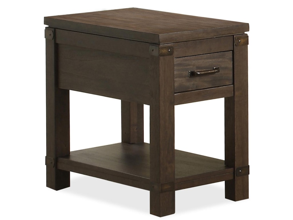 Riverside Furniture Promenade Chairside Table