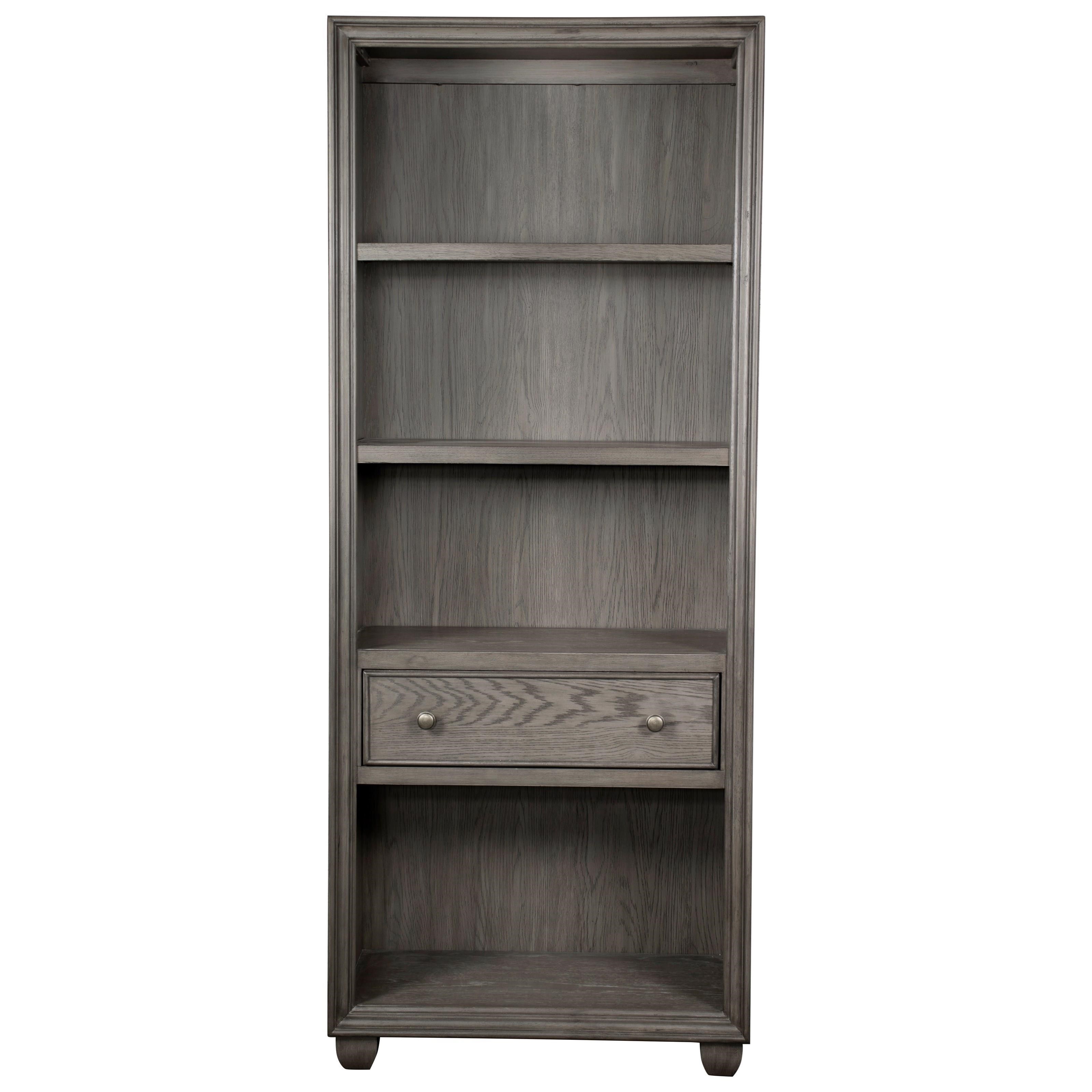 Riverside Furniture Sloane Transitional Bunching Bookcase With 1 Drawer Turk Furniture Combination Bookcases