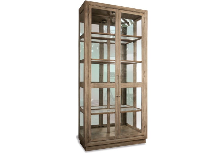 Riverside Furniture Sophie 50354 Display Cabinet With Mirrored
