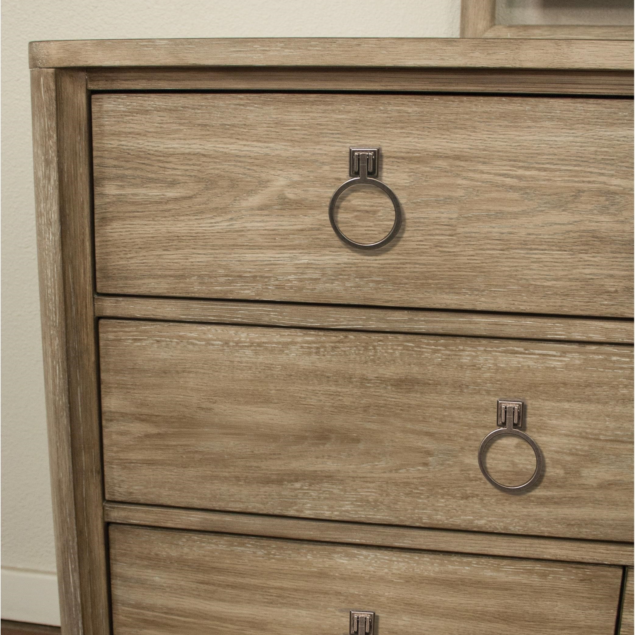 Riverside Furniture Sophie 8 Drawer Dresser And Mirror Combo