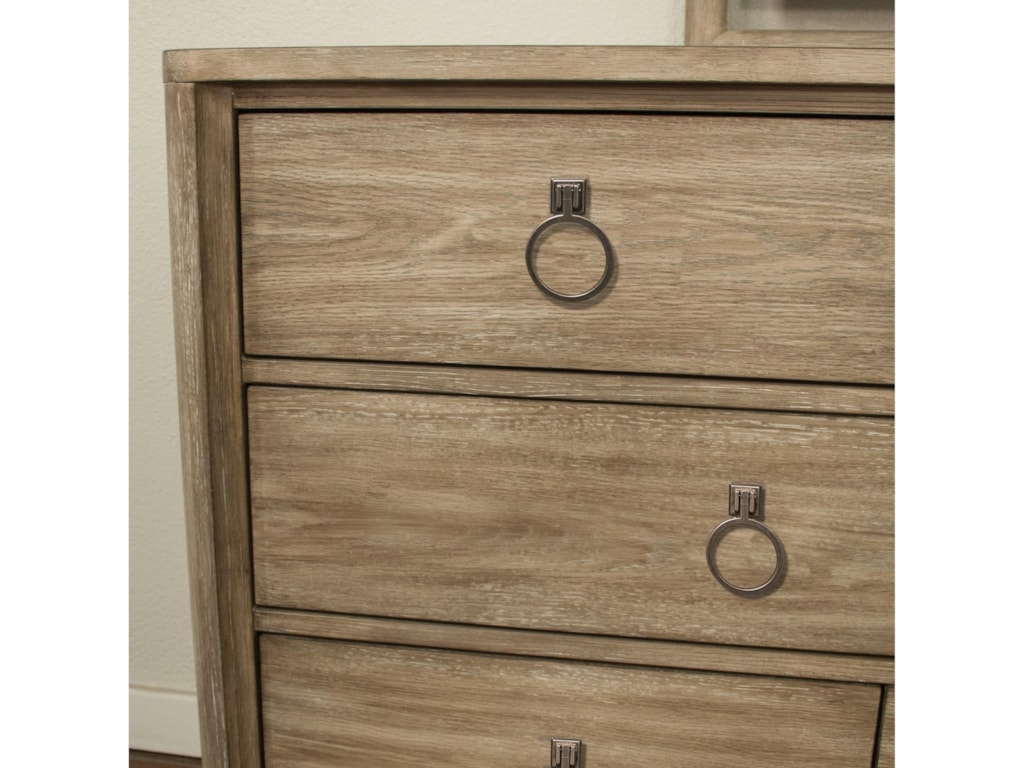 Riverside Furniture Sophie 8 Drawer Dresser And Mirror Combo