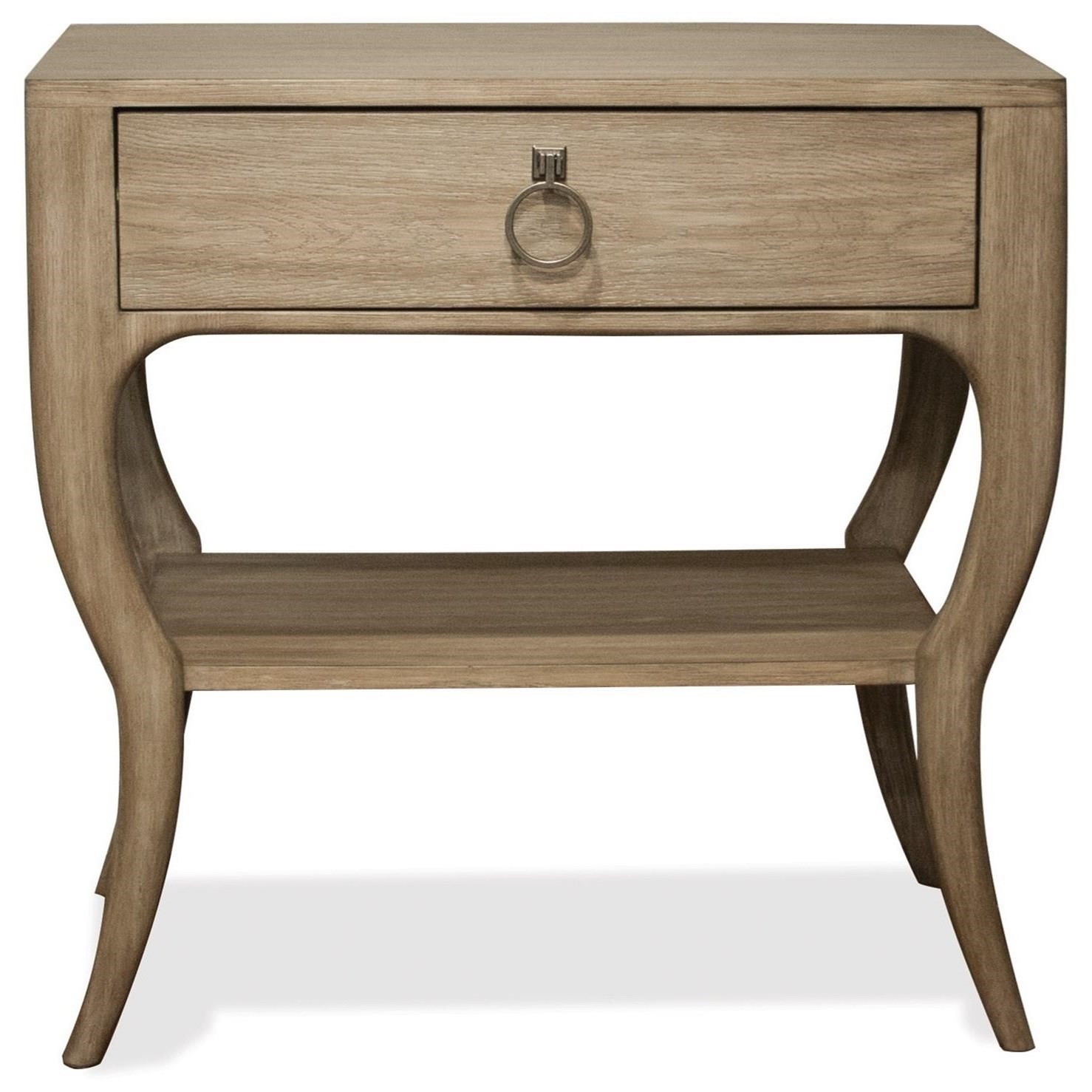 Riverside Furniture Sophie 50368 Accent Nightstand With Ring Pull