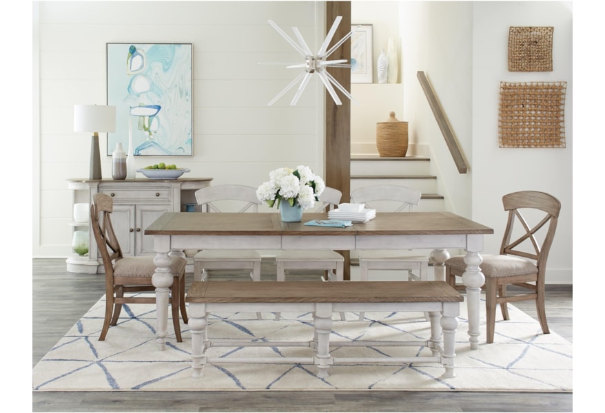 Riverside Furniture Southport Farmhouse Upholstered Side Chair A1 Furniture Mattress Dining Side Chairs