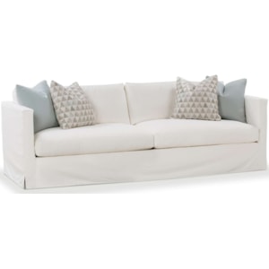 Robin Bruce Dolly 84 Slip Cover Sofa With 2 Seat Cushions Steger S Furniture Sofa