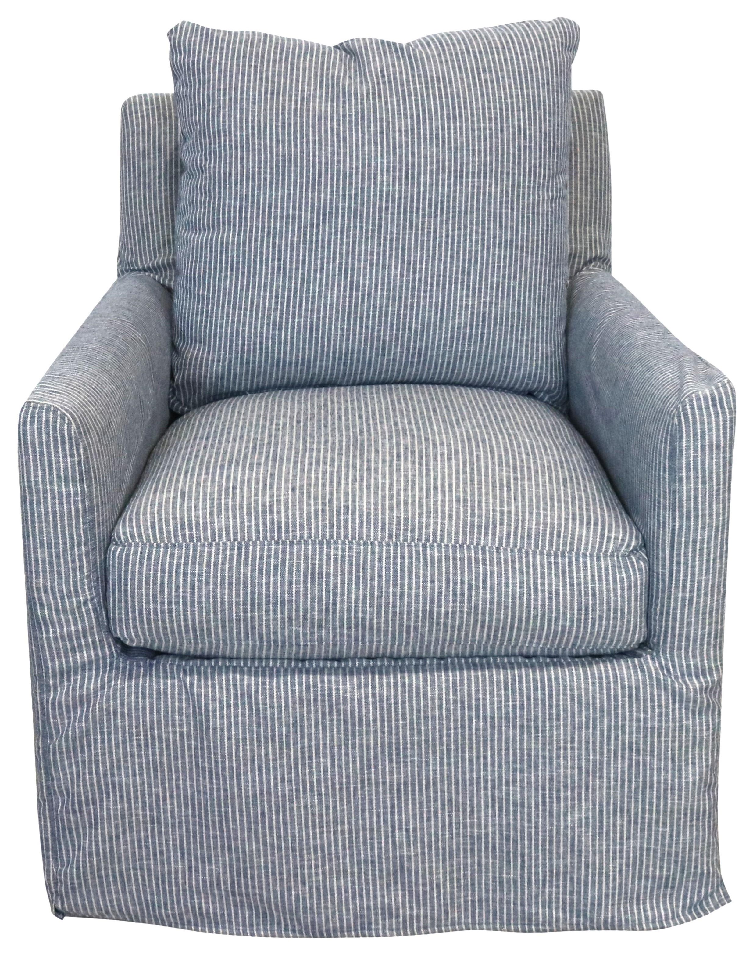 Robin Bruce Accent Chairs Lilah Slip Swivel Rocker