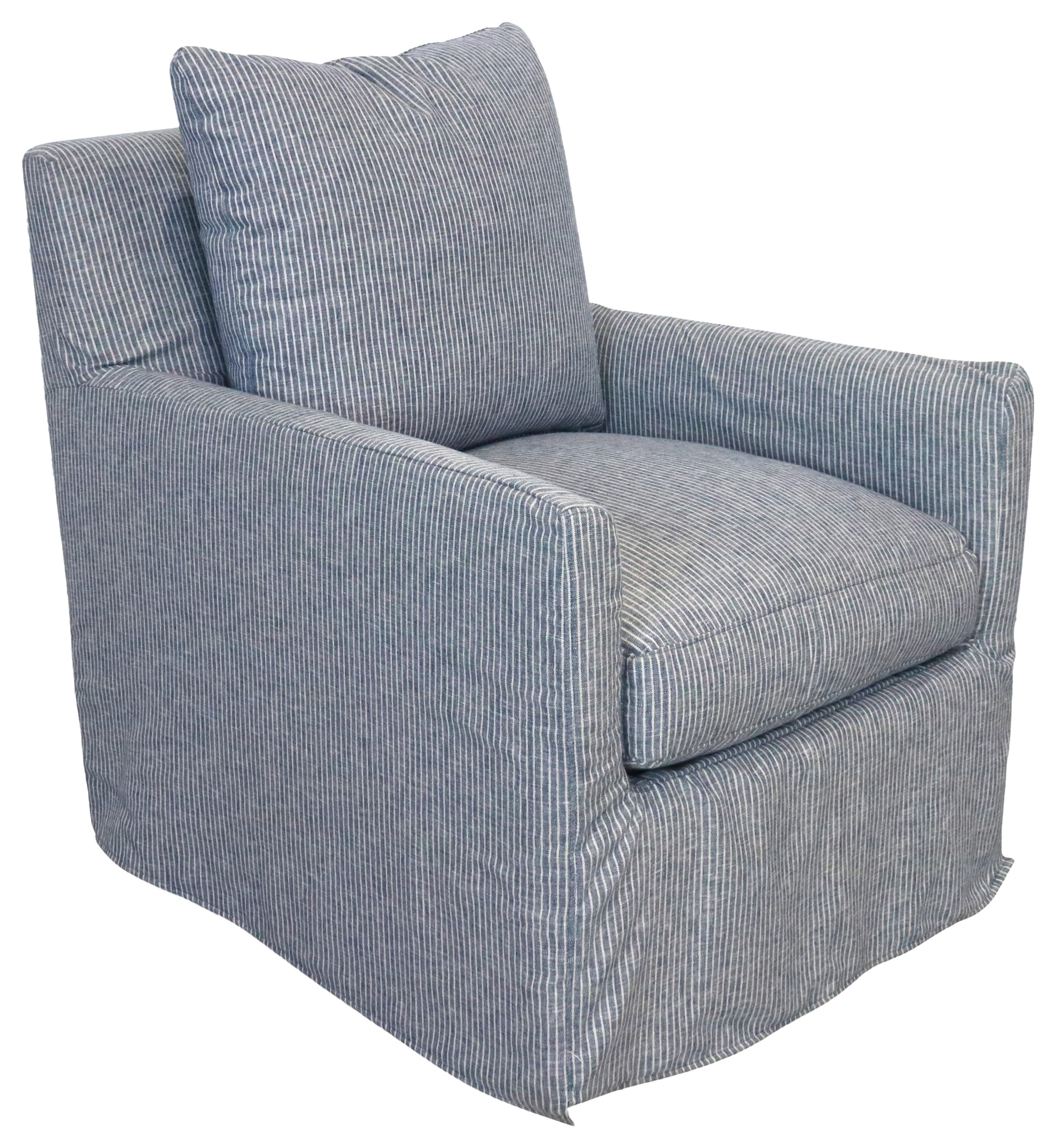 Robin Bruce Accent Chairs Lilah Slip Swivel Rocker