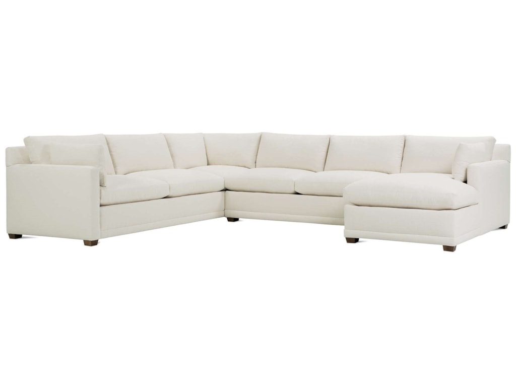Robin Bruce Sylvie Customizable 5 Seat Sectional Becker Furniture Robin Bruce Sylviesectional