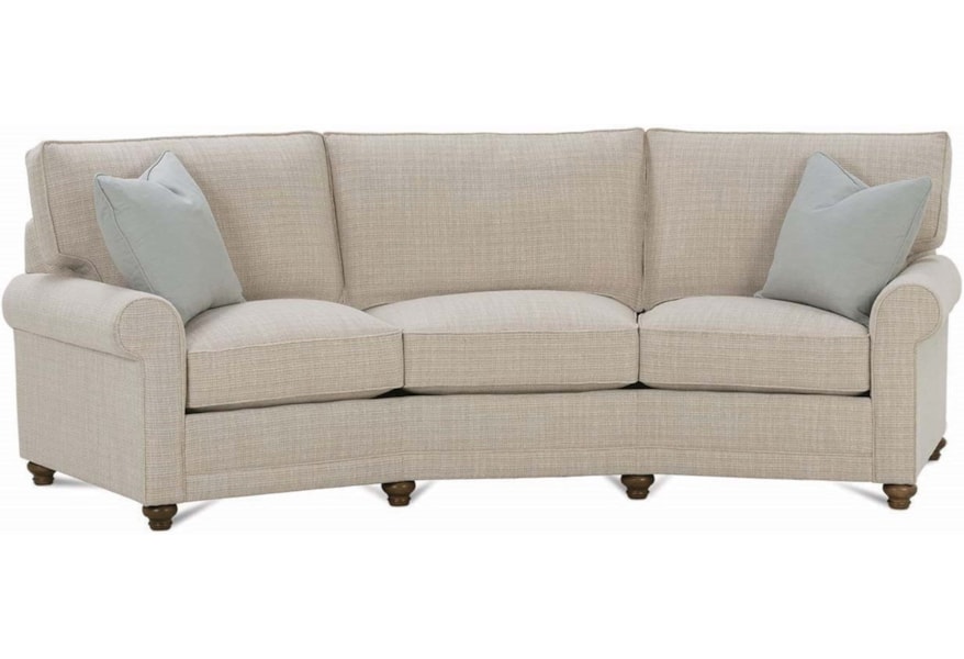 Rowe My Style I Customizable Conversation Sofa With Rolled Rowe My Style I Customizable Conversation Sofa With Rolled