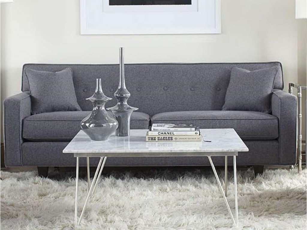 Rowe Dorset Contemporary 80 2 Cushion Sofa With Track Arms Rowe Dorset Contemporary 80 2 Cushion Sofa With Track Arms