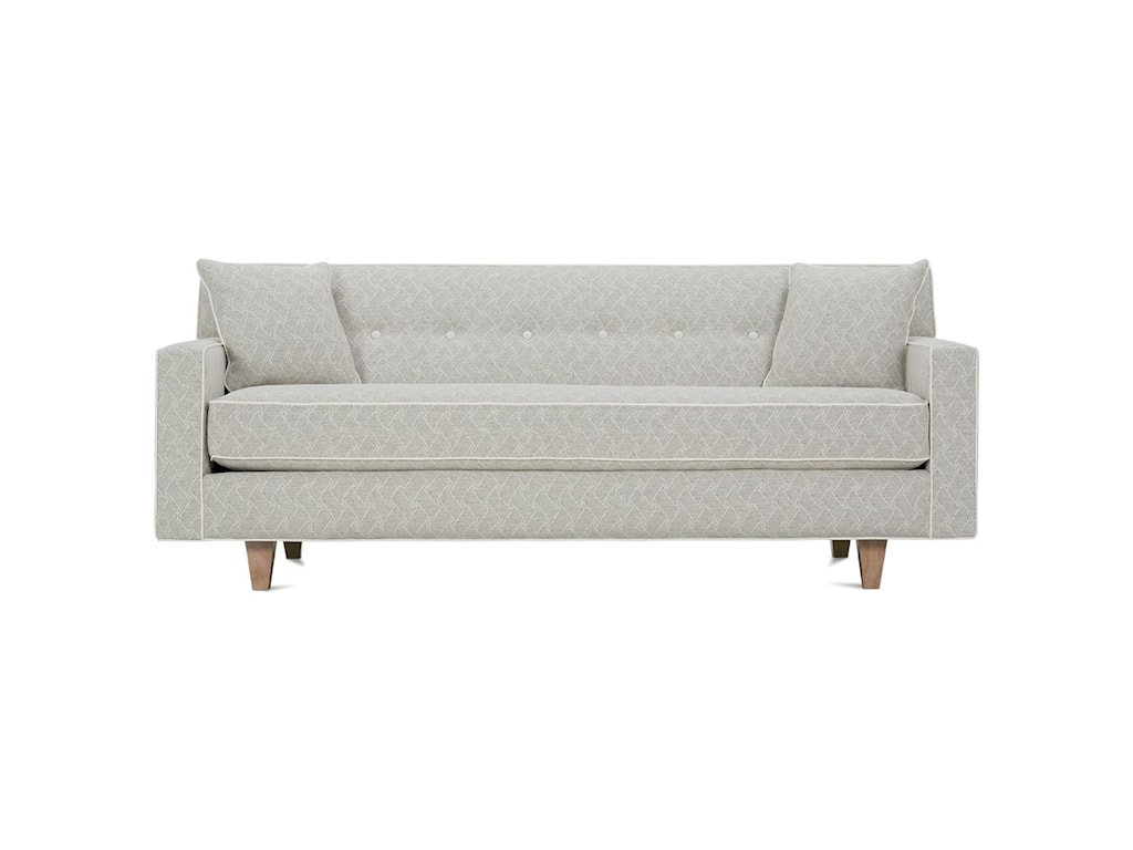 Rowe Dorset Contemporary 80 Bench Cushion Queen Size Sofa Sleeper Reeds Furniture Sleeper Sofas