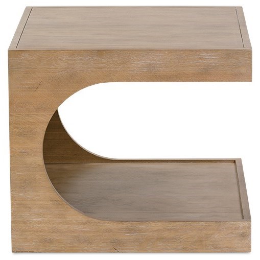 Rowe Dune Rr 10090 305 Bunching Cocktail Table With Rift Cut Oak