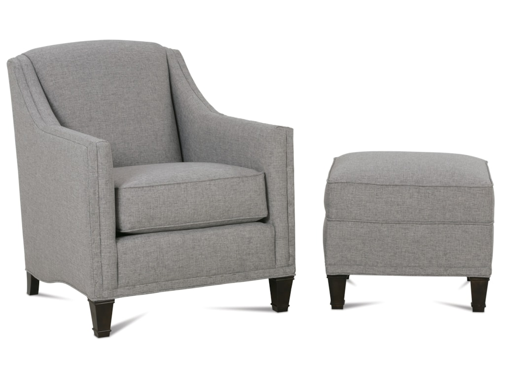 Rowe GibsonChair & Ottoman