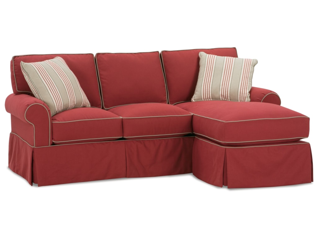 Rowe Hermitage Upholstered Sofa With Chaise Ottoman Belfort Rowe Hermitagesofa With Chaise