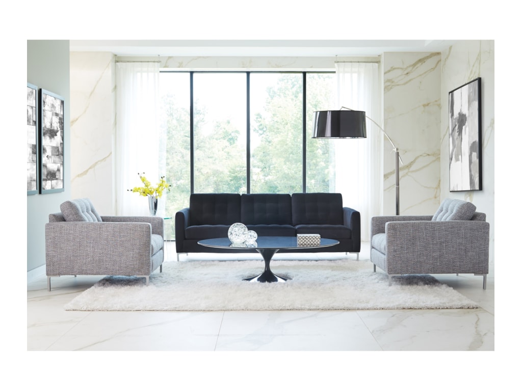 Rowe Modern MixStationary Living Room Group