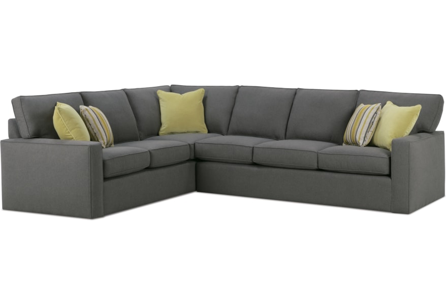 Rowe Monaco Corner Sectional Sofa Belfort Furniture Rowe Monaco Corner Sectional Sofa