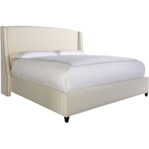 Rowe My Style Beds 160 60 Qbd Fisher 60 Queen Upholstered Bed With Nail Head Trim Baer S Furniture Upholstered Beds