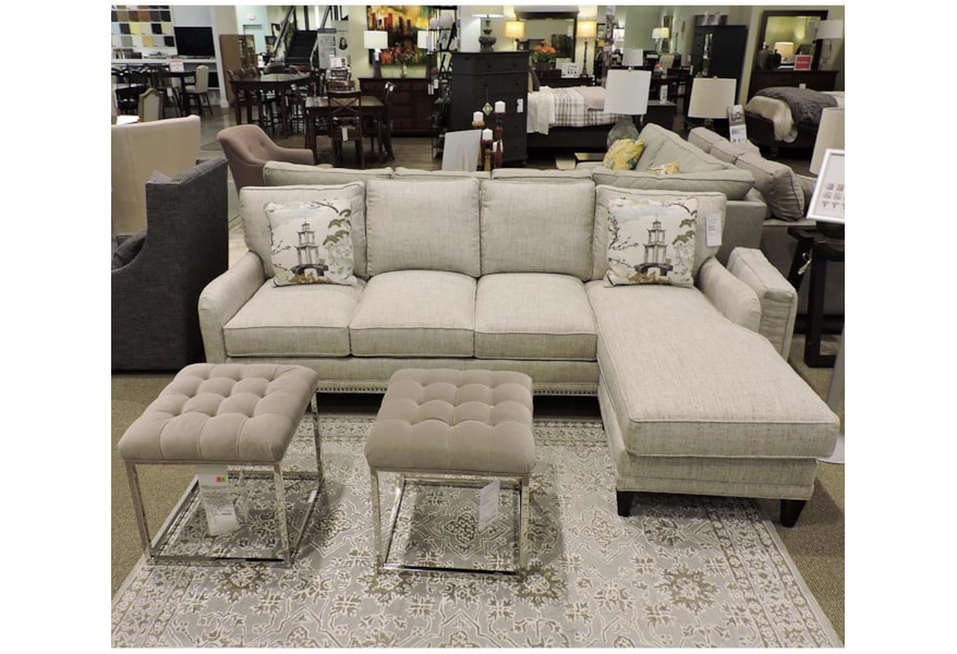 Rowe My Style Ii 4 Seat Sofa With Chaise Belfort Furniture Sofas My Style Ii 4 Seat Sofa With Chaise