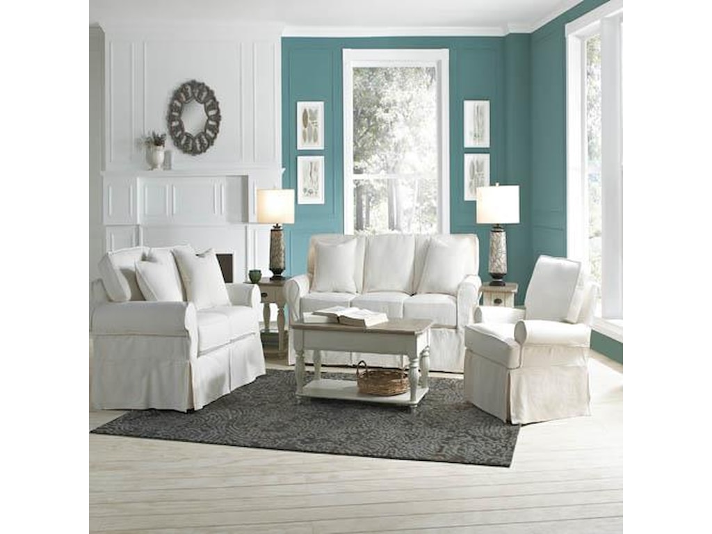 Nantucket Casual Style Sofa By Rowe At Furniture Fair North Carolina