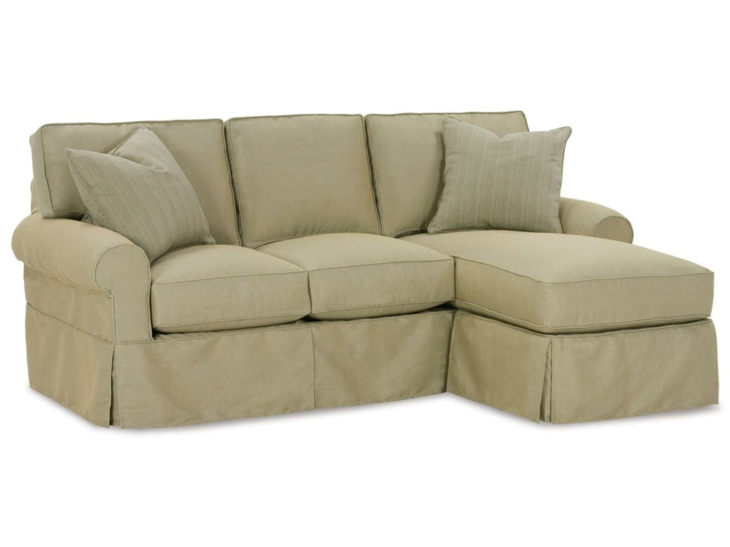 Rowe Nantucket A910 000 A915 Casual Three Cushion Sofa Chaise Rowe Nantucket Casual Three Cushion Sofa Chaise
