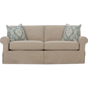 Rowe Nantucket 2 Seat Queen Slipcover Sofa Sleeper Sprintz