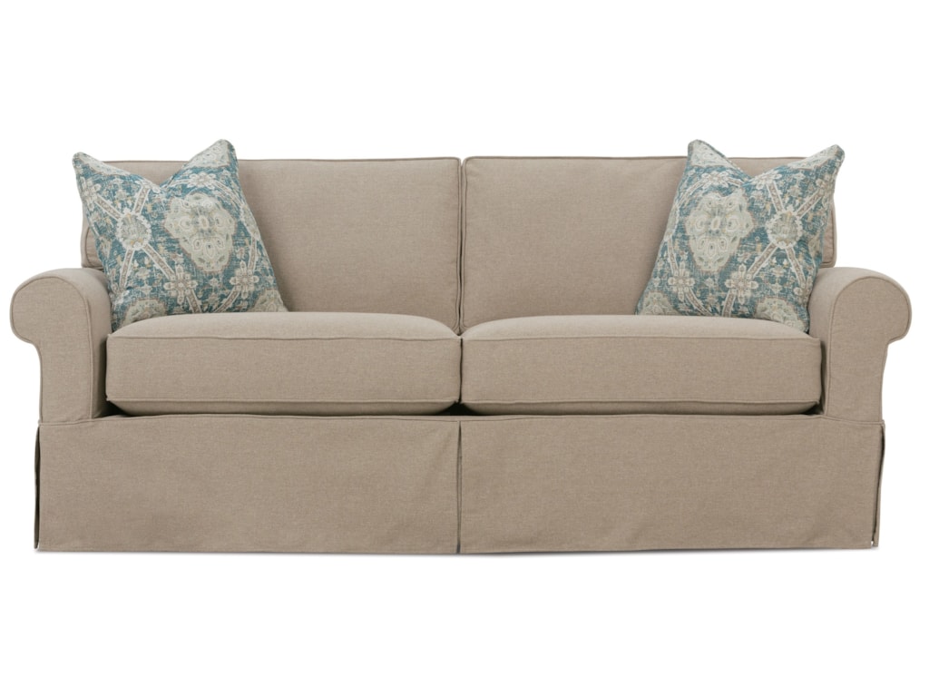 Rowe Nantucket 84 Two Cushion Sleeper Sofa Belfort Furniture Rowe Nantucket 84