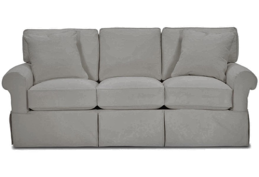 Rowe Nantucket A910 000 Dv101 04 Gray Casual Queen Sleeper Sofa Queen Sleeper Sofa