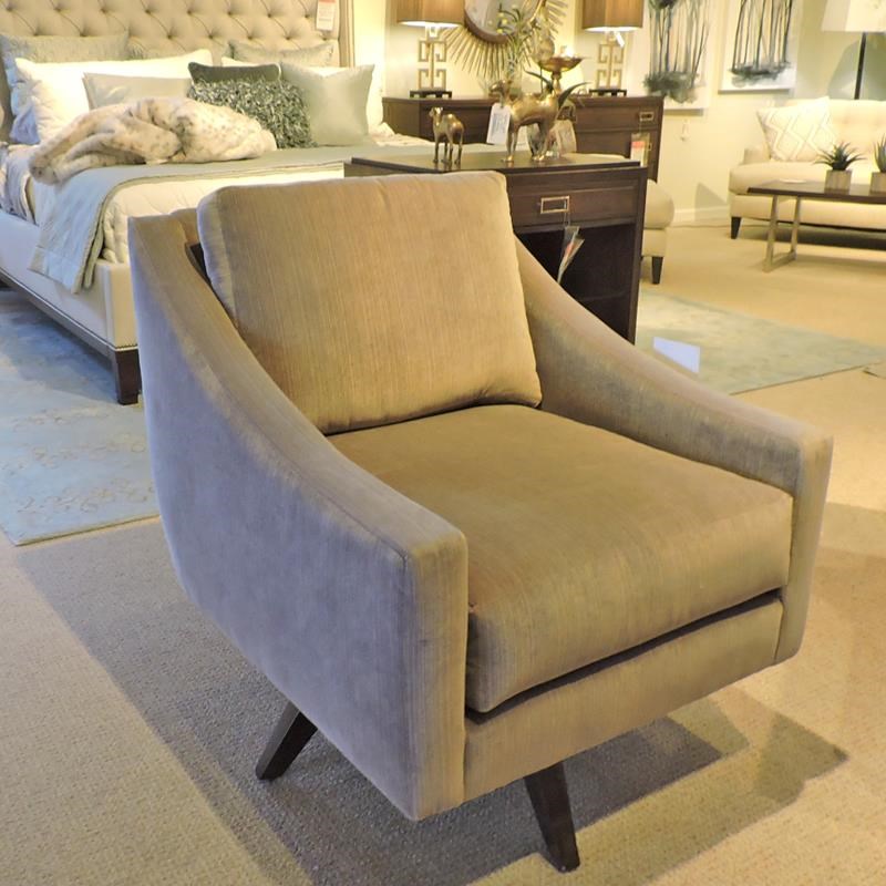 Rowe Nash Contemporary Swivel Chair Belfort Furniture