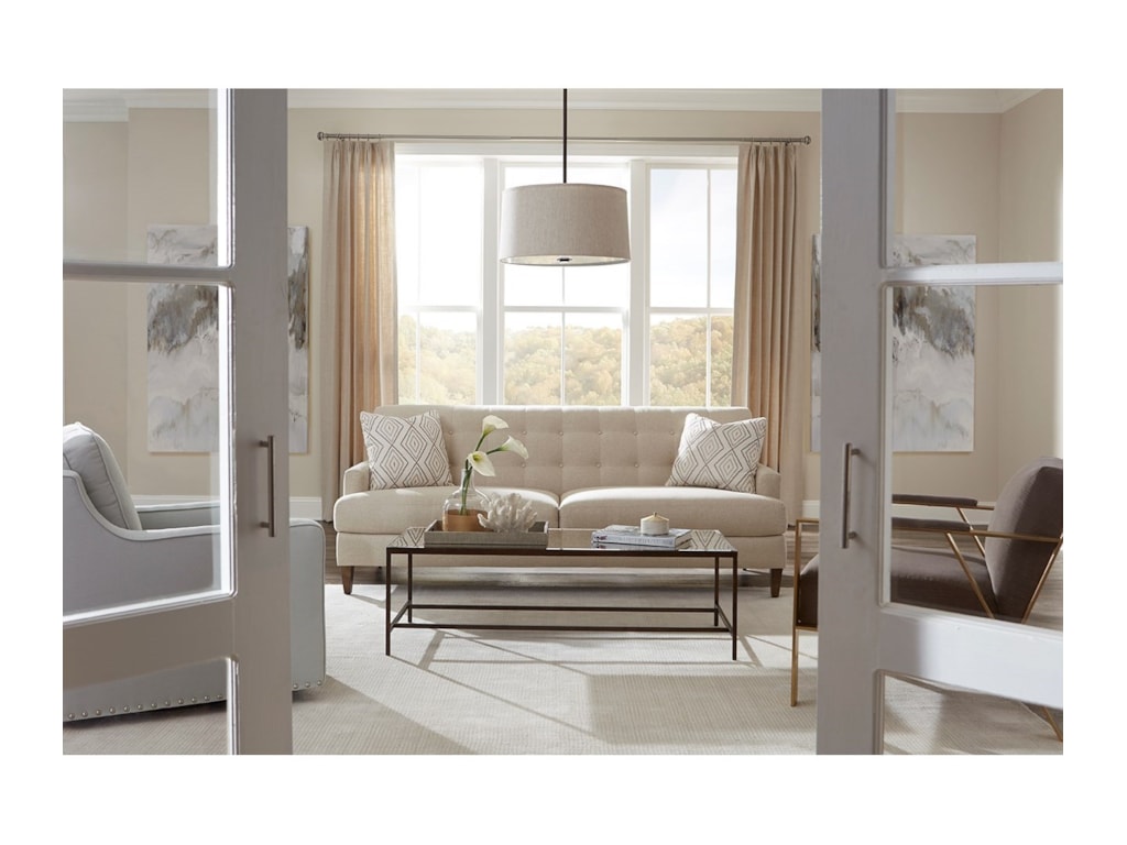 Rowe Macy Contemporary Sofa With Tufted Back Reeds Furniture Sofas Rowe Macy Contemporary Sofa With Tufted Back Reeds Furniture Sofas