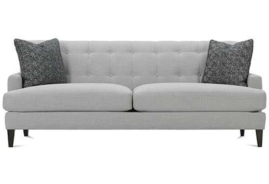 Rowe Macy Contemporary Sofa With Tufted Back Sprintz Furniture