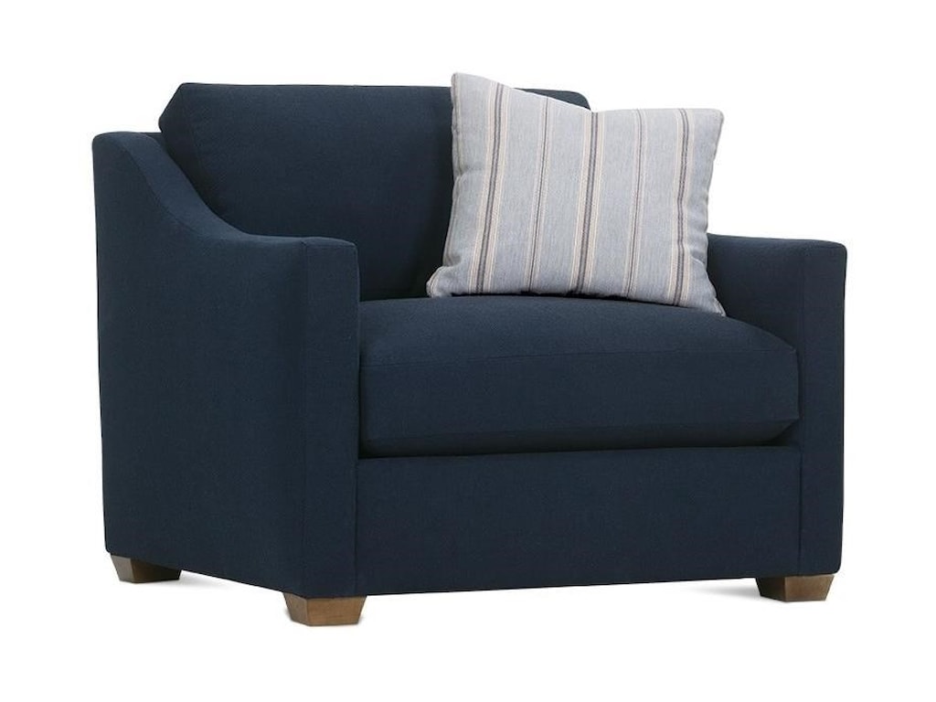 Rowe Bradford Transitional Chair With Loose Pillow Back Sprintz Bradford Transitional Chair With Loose Pillow Back By Rowe