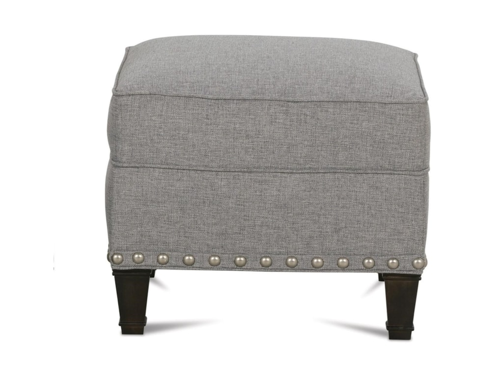 Rowe RockfordTraditional Upholstered Ottoman