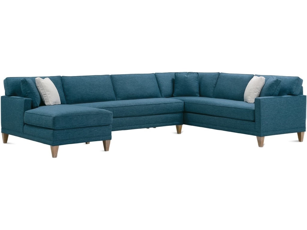 Rowe Townsend3-Piece Bench Cushion Sectional