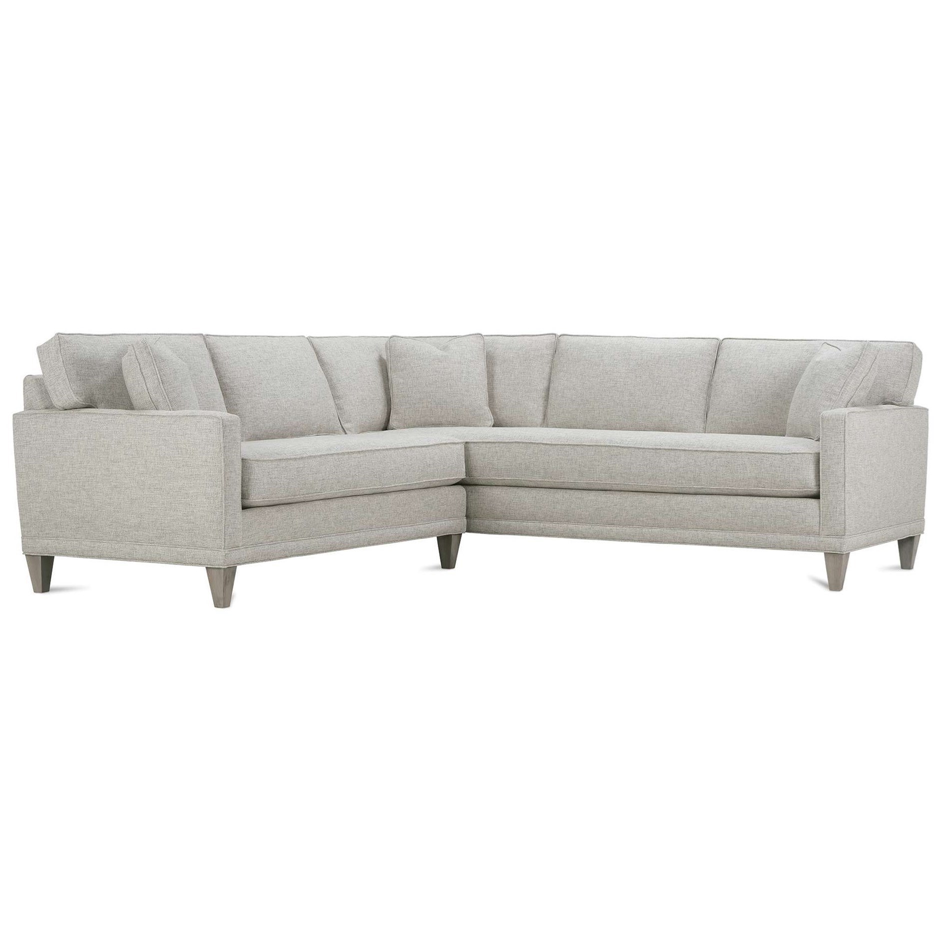 Rowe Townsend Contemporary Bench Seat Sectional Steger S