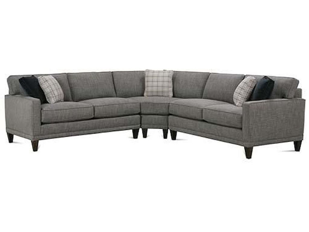 Rowe TownsendThree Piece Sectional Sofa