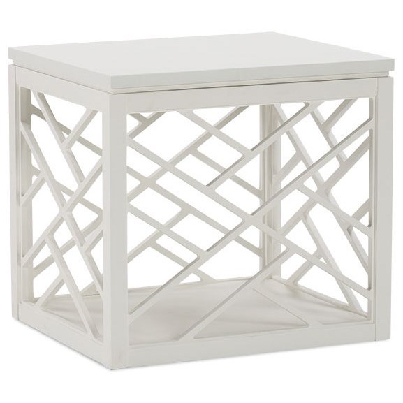 Rowe Tracery RR-10040-330 Cottage End Table with Removable ...