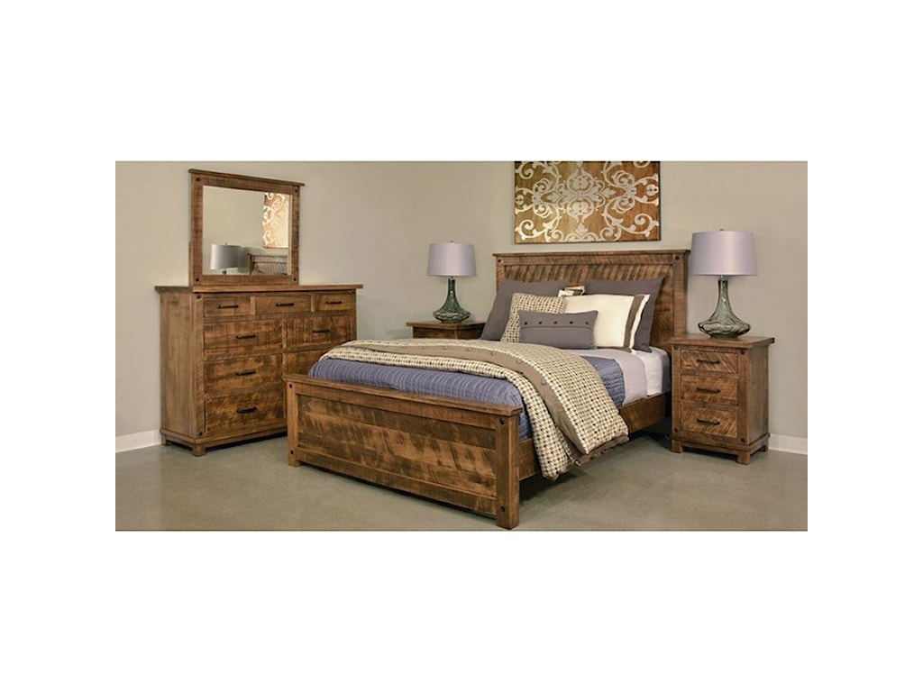 adirondack queen bedroom group | stoney creek furniture | bedroom groups